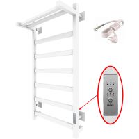 Электрический полотенцесушитель Тругор ПЭК 20квП СП 80x50 с полкой Белый — фото 1, Электрические полотенцесушители