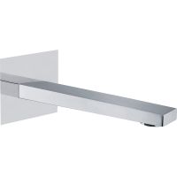 Излив для смесителя Webert AC0327015 Хром — фото 1, Комплектующие для душевого оборудования