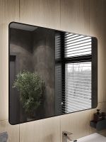 Товар: Зеркало Orange Black 100 BL-100ZE с подсветкой с сенсорным выключателем - фото 3 Зеркало Orange Black 100 BL-100ZE с подсветкой с сенсорным выключателем — фото 3, Мебель для ванной