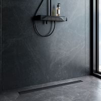 Товар: Душевой лоток AM.PM MasterFlow 90 W01SC-U11-090-04BM с Черной матовой решеткой / под плитку Tile - фото 16 Душевой лоток AM.PM MasterFlow 90 W01SC-U11-090-04BM с Черной матовой решеткой / под плитку Tile — фото 16, Душевые лотки