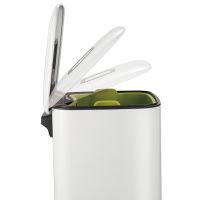 Ведро для мусора WeltWasser Mila BL 12L педальное 10000001059 Черное — фото 3, Мусорные ведра