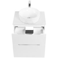 Тумба под раковину BelBagno Etna-H60 60 ETNA-H60-600-2C-SO-BL-P подвесная Bianco Lucido — фото 10, Тумбы под раковину