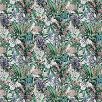 Обои Marburg Flora 47477 Винил на флизелине (0,53*10,05) Синий/Фиолетовый/Серый/Зеленый, Цветы/Листья/Штукатурка — фото 1, Обои для стен