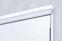 Зеркало со шкафом Aquaton Рене 80 L 1A222502NRC80 с подсветкой Белый Грецкий орех — фото 3, Зеркальные шкафы в ванную