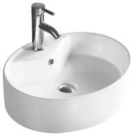 Раковина SantiLine 52 SL-1072 Белая — фото 1, Раковины накладные