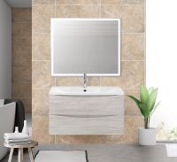 Товар: Тумба под раковину BelBagno ACQUA-900-2C-SO-RVB подвесная Rovere Vintage Bianco - фото 3 Тумба под раковину BelBagno ACQUA-900-2C-SO-RVB подвесная Rovere Vintage Bianco — фото 3, Тумбы под раковину