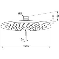 Товар: Душевая система Kludi Bozz 386340576 Хром - фото 17 Душевая система Kludi Bozz 386340576 Хром — фото 17, Встраиваемые душевые комплекты