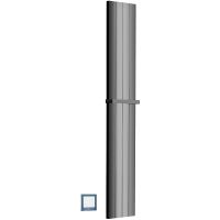 Электрический полотенцесушитель Boheme Flat 725-SGM Оружейная сталь глянцевая — фото 1, Электрические полотенцесушители