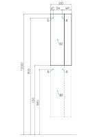 Товар: Подвесной шкаф Aquaton Терра 35 1A247503TEKA0 Дуб Кантри Антрацит - фото 11 Подвесной шкаф Aquaton Терра 35 1A247503TEKA0 Дуб Кантри Антрацит — фото 11, Шкафы для ванной