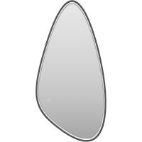 Товар: Зеркало Brevita Venus 60 VEN-Var-060-black с подсветкой Черное матовое с сенсорным выключателем - фото 3 Зеркало Brevita Venus 60 VEN-Var-060-black с подсветкой Черное матовое с сенсорным выключателем — фото 3, Мебель для ванной