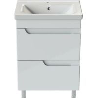 Тумба с раковиной Orange Milano 60 TM60-02 Белая — фото 1, Тумбы с раковиной