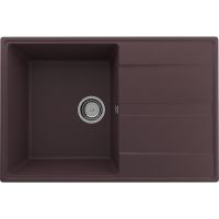 Кухонная мойка Ulgran Quartz Prima 750-06 Трюфель — фото 1, Кухонные мойки