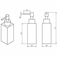 Товар: Дозатор для жидкого мыла Cezares Prizma PRIZMA-SOIP-03/24 Золото 24 карат - фото 2 Дозатор для жидкого мыла Cezares Prizma PRIZMA-SOIP-03/24 Золото 24 карат — фото 2, Дозаторы