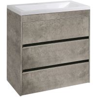 Тумба под раковину Art&Max Family-750-3C-PIA-CV Цемент — фото 1, Мебель для ванной