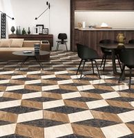 Керамогранит Italica 60х60 Flex Azul Decor Polished 60х60 см — фото 2, Керамогранит