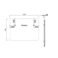 Товар: Зеркало Vincea 120 VLM-3VC120 с подсветкой c сенсорным выключателем и диммером - фото 3 Зеркало Vincea 120 VLM-3VC120 с подсветкой c сенсорным выключателем и диммером — фото 3, Зеркала в ванную комнату