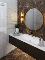 Раковина Paola Alba 80 Белая глянцевая — фото 8, Раковины