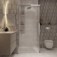 Товар: Душевой уголок Niagara Nova 80х80 NG-3622-34 профиль Хром стекло шиншилла - фото 4 Душевой уголок Niagara Nova 80х80 NG-3622-34 профиль Хром стекло шиншилла — фото 4, Душевые уголки