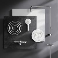 Душевая система AM.PM Like F0780200 Хром — фото 17, Душевые стойки