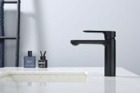 Смеситель для раковины Splenka S222.10.06 Черный матовый — фото 2, Смесители для раковины