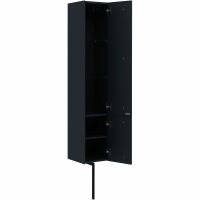 Шкаф пенал Allen Brau Reality 30 R 1.32001.AM подвесной Антрацит матовый — фото 9, Мебель для ванной