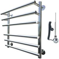 Электрический полотенцесушитель Тругор Дебют 2 элТЭН 60x50 Хром — фото 1, Электрические полотенцесушители