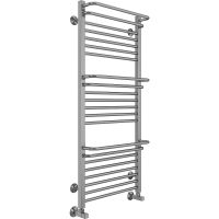 Водяной полотенцесушитель Terminus Орион П22 500х1200 4670078529763 Хром, нижнее подключение, G 1/2" ВР, с угловым соединением — фото 1, Водяные полотенцесушители