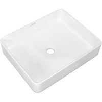 Раковина-чаша WellWant 50 WWRA1322W Белая — фото 2, Раковины накладные