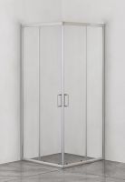 Душевой уголок Aquanet SE-900S 90x90 270063 профиль Хром стекло прозрачное — фото 10, Квадратные душевые уголки