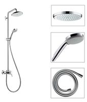 Душевая система Hansgrohe Croma 27222000 Хром — фото 3, Душевые стойки