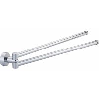 Полотенцедержатель WasserKRAFT Donau K-9431 поворотный Хром — фото 1, Полотенцедержатели