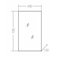 Зеркальный шкаф СанТа Стандарт 45 113001 Белый — фото 3, Зеркальные шкафы в ванную