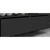 Тумба Boheme Armadi Art Flat Vallessi Uno-S 140 897-140-A mat подвесная Антрацит матовый — фото 1, Мебель для ванной