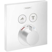 Товар: Смеситель для душа Hansgrohe ShowerSelect 15763700 с термостатом Белый матовый - фото 1 Смеситель для душа Hansgrohe ShowerSelect 15763700 с термостатом Белый матовый — фото 1, Смеситель для душа