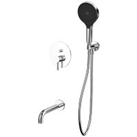 Смеситель для ванны Whitecross Y chrome YSET06TOPCR Хром — фото 1, Смесители