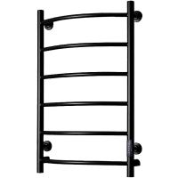 Электрический полотенцесушитель Тругор ПЭК 5 СП 80x50 Черный — фото 2, Электрические полотенцесушители