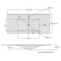 Товар: Тумба с раковиной SanVit Линк 120 klink120 с фактурой под дерево подвесная Ланселот - фото 9 Тумба с раковиной SanVit Линк 120 klink120 с фактурой под дерево подвесная Ланселот — фото 9, Мебель для ванной