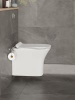 Товар: Унитаз Orange C02-100W подвесной с сиденьем Микролифт - фото 2 Унитаз Orange C02-100W подвесной с сиденьем Микролифт — фото 2, Подвесные унитазы