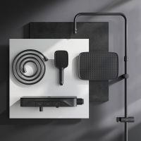 Товар: Душевая система AM.PM Func F078F322 с термостатом Черная матовая - фото 18 Душевая система AM.PM Func F078F322 с термостатом Черная матовая — фото 18, Душевое оборудование. Душевая программа