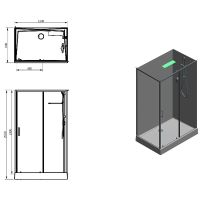 Акриловый поддон для кабины Aquanet Passion EVO 267923 Белый — фото 3, Акриловые душевые поддоны