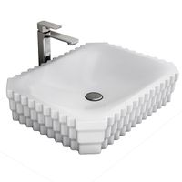 Раковина Bien Shine 61 SHLG06101FD0W3000 Белая — фото 1, Раковины