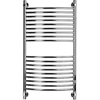 Водяной полотенцесушитель Ника Arc ЛД (г3) 100x50 Хром — фото 1, Водяные полотенцесушители