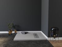 Душевой поддон из искусственного камня Aquanet Delight 90x90 258882 Серый — фото 3, Душевые поддоны из искусственного камня