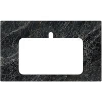 Столешница под раковину Kerama Marazzi Plaza Classic Neo Риальто 80 PL2.VT93\80 Темно-серая — фото 1, Раковины