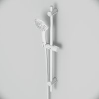 Душевой гарнитур AM.PM Gem F0190033 Белый матовый — фото 3, Душевые гарнитуры