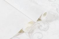 Обои Артекс Сорренто 10844-01 Винил на флизелине (1,06*10,05) Белый, Штукатурка — фото 3, Обои для стен