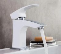 Смеситель для раковины Gappo G07 Белый Хром арт-G1007-7 — фото 12, Смесители для раковины