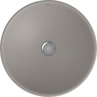 Раковина-чаша Berges Mascon 45 181062 Серая матовая — фото 2, Раковины накладные