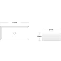 Раковина-чаша Ceruttispa 67 CR0053 9560 Белая — фото 3, Раковины накладные
