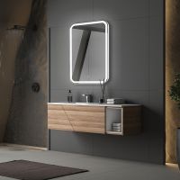 Зеркало Abber See 55 AG6105S с подсветкой с сенсорным выключателем и диммером — фото 2, Зеркала в ванную комнату